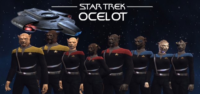 The crew of the Ocelot